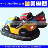 Funfair bumper car design with lights