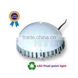 Outdoor Round Led Point Light 3.5inch Diameter 6w 5050 Rgb Led Pixel Light thumbnail-2