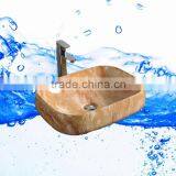 High Quality Hand Painted Solid Surface Kitchen Sinks Wholesale thumbnail-3