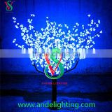 garden lights LED blue cherry tree