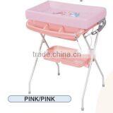 EN122221 Certificate Plastic Folding Baby Diaper Changing Table thumbnail-1