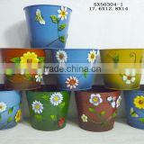 Metal Flower Pots