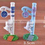 Owl Animal - Hand Sculpted Miniatures Moss Terrarium Accessory Resin Duck Bulldog Graduation Figurines thumbnail-1