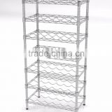 7 Tier Chrome Metal Wire Shelving Rack