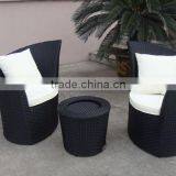 Garden Stackable Single Seat Rattan Sofa Set For Sale thumbnail-2