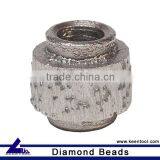 Sintered ,Vacuum Brazed, Electroplated Diamond Wire Beads thumbnail-1