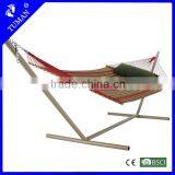 2 Person Garden Polyester Wood Canvas Hammocks