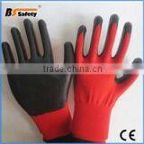 BSSAFETY 2015 wholesale nitrile coated safety working glove