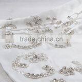 RSW907 Detachable Illustion Neckline Sexy Strapless See-Through Embroidery Designs For Mermaid Wedding Dress thumbnail-4