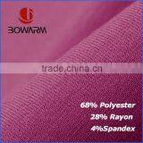 28% Rayon 68% Polyester 4% Spandex Single Jersey Fabric thumbnail-1