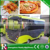 Electric Engine Steel Mobile Hot Dog Food Bus / Food Truck
