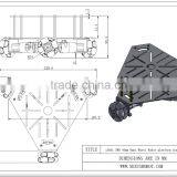 3WD 48mm Omni Wheel Robot Platform Chassis 15001S thumbnail-3