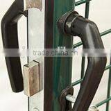 Galvanized and PVC Coated Metal Wire Mesh Garden Gate/garden Border Chain Link Fence Gate ( ISO9001-2008 ) thumbnail-5
