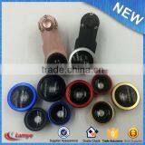 Wholesale Camera Phone Lens,OEM Logo Mobile 3 in 1 Wide Angle Marco Fisheye Lens thumbnail-2