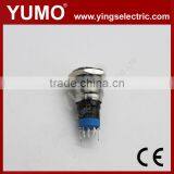 LA16JS 16mm Momentary/alternate Stanless Steel/brass Crust Material 3A/250VAC 5 Pin Metal Button Push Button Switch thumbnail-5
