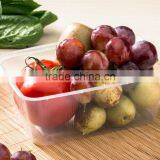 Clear Plastic Disposable Pet Salad and Food Container thumbnail-4