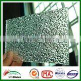 8mm Diamond Polycarbonate Solid Sheet for Bathroom Decorated.PC Embossed Sheet PC Diamond Sheet for Building.Polycarboante Sheet