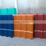 Colored Plastic Roofing Panel ASA Coated Synthetic Roof Tile Corrugated PVC Plastic Sheet