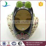 YSfp0005 Colorful Ceramic Folg Flower Pot for Home thumbnail-3