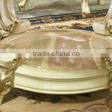 European Style Fashionable Dining Room Set, Palace Royal Wooden Round Dining Table and Chairs Set (BF01-ML022) thumbnail-6