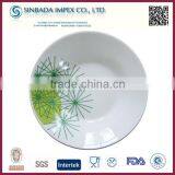 New 9 Inch Porcelain Soup and Meat Plate thumbnail-1