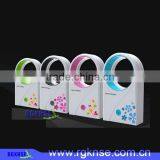 RGKNSE Mini USB Desk Air Cooling Fan Small No Leaf Bladeless Fan Blue Green Purple Pink thumbnail-3