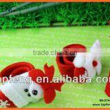 Novelty Christmas Wrist Decoration Toys Snowman Slap Bands Pat Circle for Kids & Adults Christmas Supplies Gift thumbnail-1