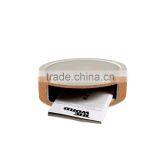 Round Wood Trim Side Opening Concrete Storage Container thumbnail-4