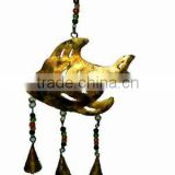 Antique style bell hangings with fish design