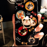 Cartoon Cell Phone Case Silicone Mobile Phone Cases for IPhone7/7Plus/6/6s/6plus/6splus With Finger Ring Stand Holder thumbnail-5