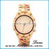 New 100% Nature Wood Watch Custom Logo Bulk thumbnail-2