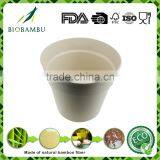 Pro-environment Selling Well Good Quality Bamboo Fiber Flower Pot thumbnail-2