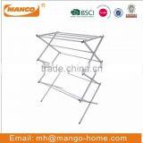 Four Compartments Nylon Laundry Hamper Trolley thumbnail-3