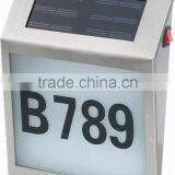 Solar House Number Light/door Plate