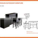 Outdoor Resin Indoor Wicker Dining Sets thumbnail-1