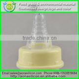 BPA Free Liquid Silicone Baby Pacifier, Soother Teat, Teether, Nipple Shield thumbnail-3