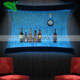 Furniture Wall Showcase/bar Wine Showcase/ Led Bubble Showcase