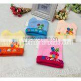 New Design Baby Knitted Hat With Plush Rabbit and Character thumbnail-1
