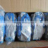 DDSAFETY 2017 Blue Latex Crinkle Coated Cut Resistance Glove thumbnail-2