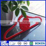 Velvet Hanger for Children in Red thumbnail-1