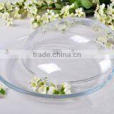 Clear Glass Fruit Plate