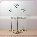 Popular Heart Shape Metal Card Holder Memo Metal Clips