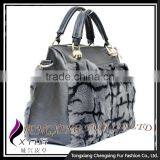 CX-H-46 New Products Wholesale Trendy Real Mink Fur Ladies Handbags Tote Bag thumbnail-6