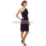 Wholesale One Shoulder Dress for Ladies thumbnail-4