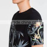 High Quality Chinese Ink Bamboo Jersey t Shirt Printing thumbnail-2