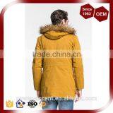 Men's Long Style Functional Comfy Down Jacket Hooded With Fur thumbnail-2