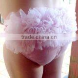 Sold Pink Vintage Baby Bloomer Ruffle Underwear Size From Newborn to 24 Month thumbnail-1
