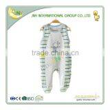 Organic Cotton Muslin Fabric Baby Rompers Wholesale thumbnail-2