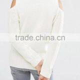 EY0860S Hot Sale 2016 Women Long Sleeve Off-Shoulder Knitted Pullover Sweater thumbnail-2