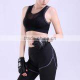 Polyester Hollow Patchwork Girs Push up the Sports Bra thumbnail-3